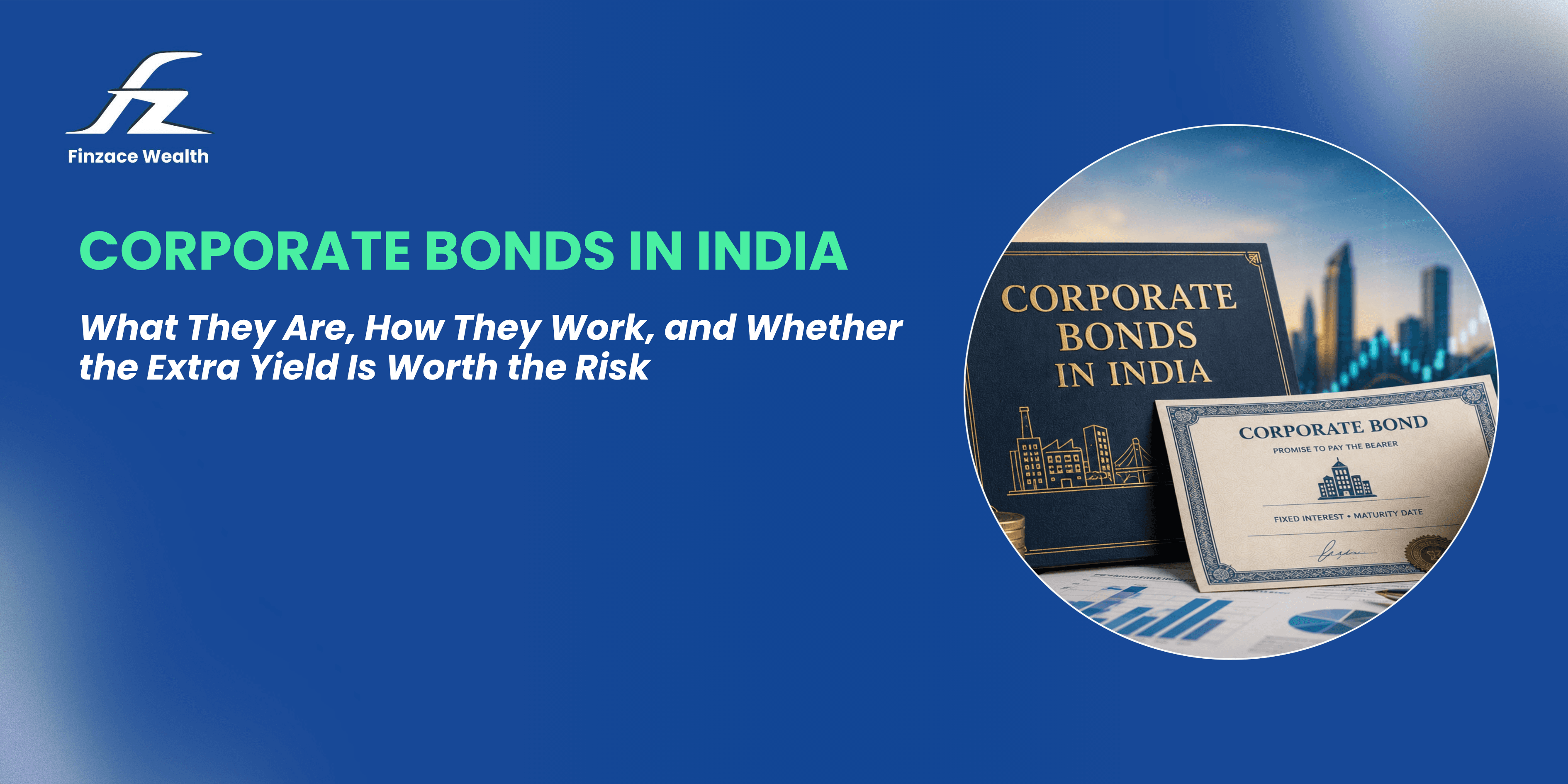 Complete guide to corporate bonds in India explaining credit ratings, yields, risks, taxation, secured vs unsecured bonds, and how to invest.