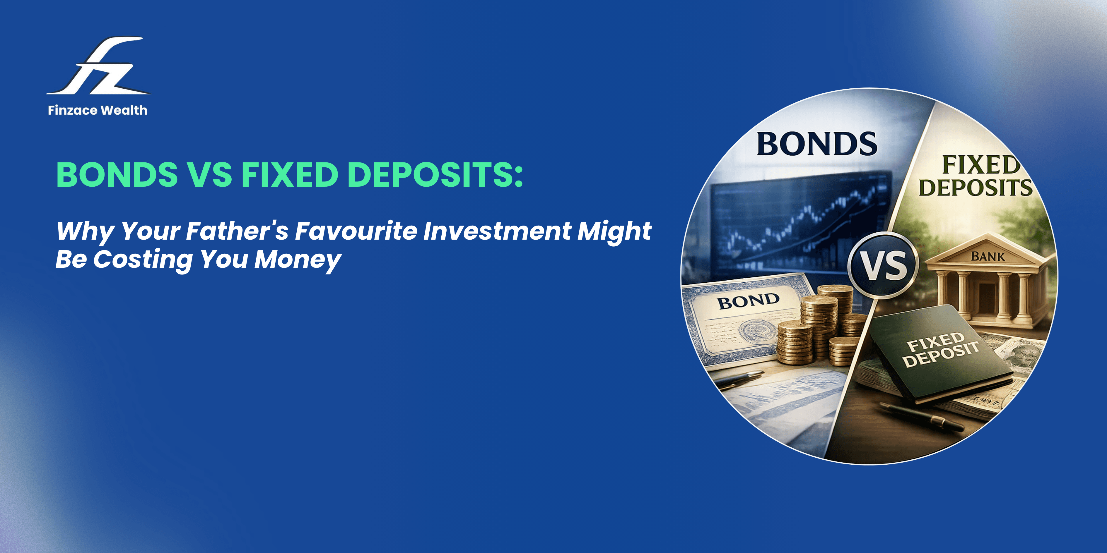 Comparison of bonds vs fixed deposits (FDs) in India, covering returns, safety, taxation, liquidity, risks, and how to choose the right fixed-income investment.