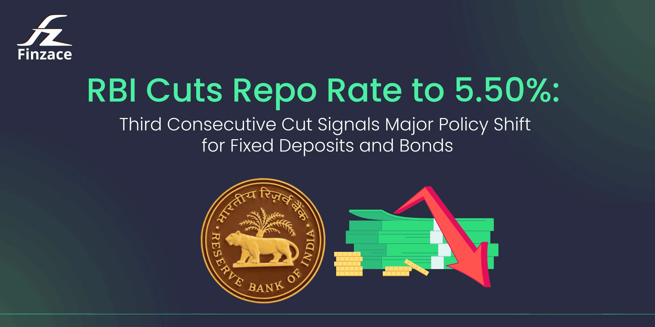 RBI Cuts Repo Rate to 5.50%: Third Consecutive Cut Signals Major Policy Shift for Fixed Deposits and Bonds