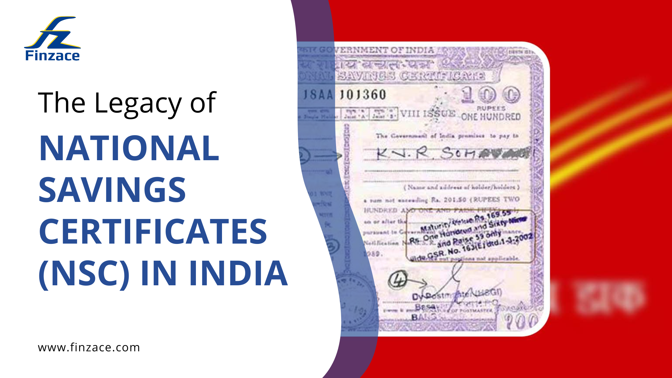 National Savings Certificates (NSC) in India With Finzace